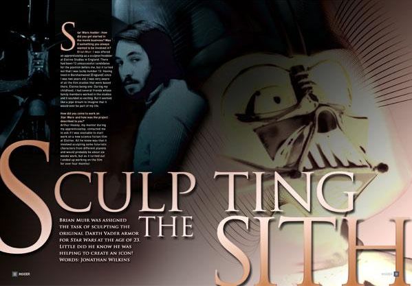 Clash of the Titans 2 - Brian Muir Vader Sculptor
